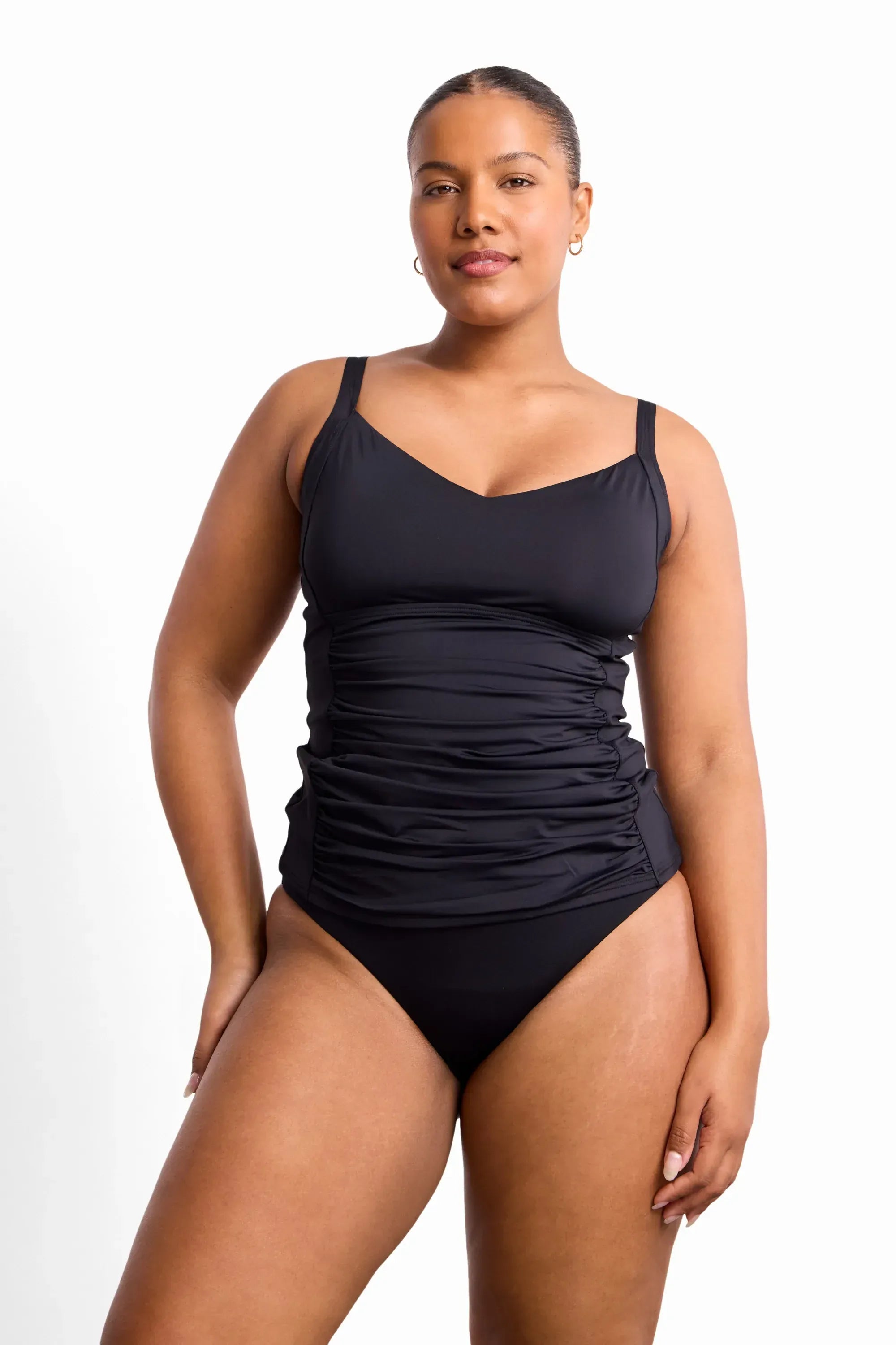 Sunseeker Sunseeker Basix DD/E Underwire Singlet - Black Sunseeker Basix DD/E Underwire Singlet - Black Splash Swimwear