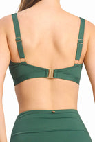 Sunseeker Sunseeker Basix F/G Ruched Bra - Seaweed Sunseeker Basix F/G Ruched Bra - Seaweed Splash Swimwear