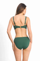 Sunseeker Sunseeker Basix Gathered Mid Rise Pant Sunseeker Basix Gathered Mid Rise Pant Splash Swimwear Bikini Bottoms