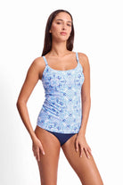 Sunseeker Sunseeker Cowboy Classic Singlet - Blue Sunseeker Cowboy Classic Singlet - Blue Splash Swimwear One Piece
