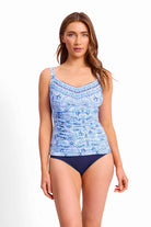 Sunseeker Sunseeker Cowboy DD/E Ruched U/Wire Singlet - Blue Sunseeker Cowboy DD/E Ruched U/Wire Singlet - Blue Splash Swimwear One Piece