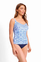 Sunseeker Sunseeker Cowboy DD/E Ruched U/Wire Singlet - Blue Sunseeker Cowboy DD/E Ruched U/Wire Singlet - Blue Splash Swimwear One Piece