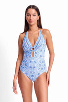 Sunseeker Sunseeker Cowboy Double Ring 1Pc - Blue Sunseeker Cowboy Double Ring 1Pc - Blue Splash Swimwear One Piece