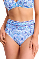 Sunseeker Sunseeker Cowboy Highrise Pant - Blue Sunseeker Cowboy Highrise Pant - Blue Splash Swimwear Bikini Bottoms