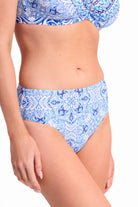 Sunseeker Sunseeker Cowboy Mid Rise Pant - Blue Sunseeker Cowboy Mid Rise Pant - Blue Splash Swimwear Bikini Bottoms