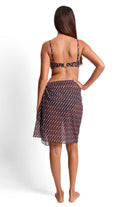 Sunseeker Sunseeker Madrid Mini Mesh Sarong SS94021 Sunseeker Madrid Mini Mesh Sarong Splash Swimwear Sarongs Black / ONE 9313513926011