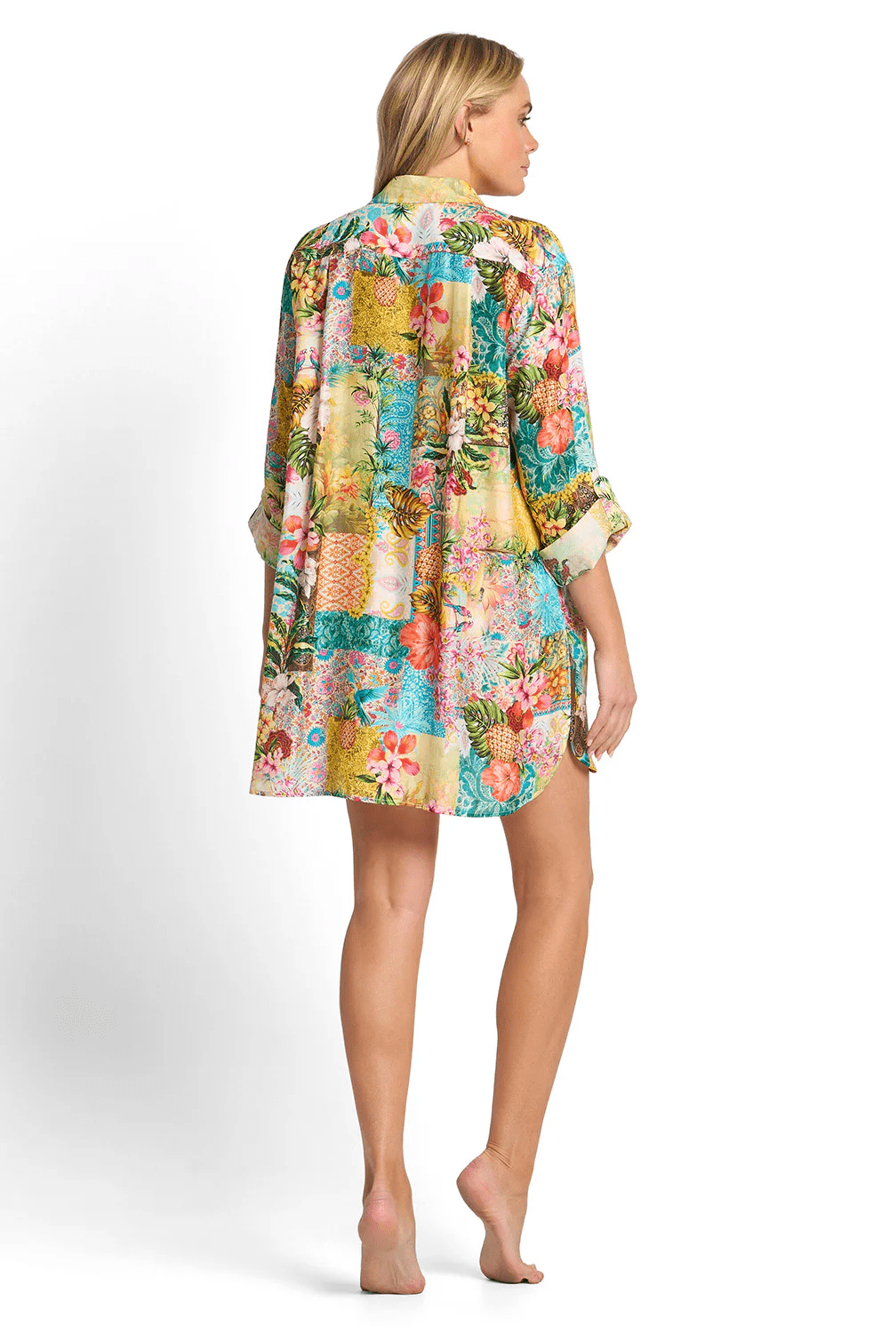 Sunseeker Sunseeker Papaya Painters Shirt -Multi Sunseeker Papaya Painters Shirt -Multi Splash Swimwear