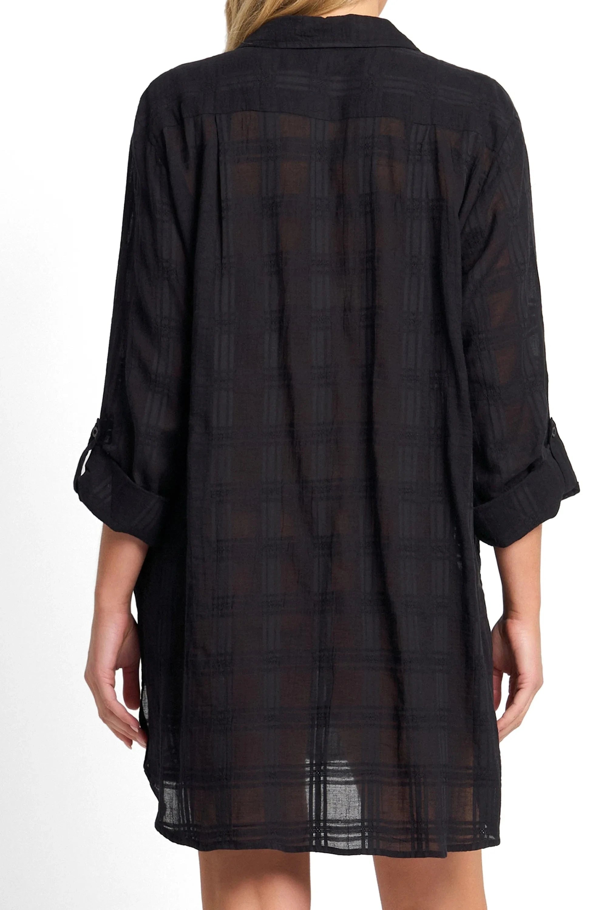 Sunseeker Sunseeker Picnic Painters Shirt - Black Sunseeker Picnic Painters Shirt - Black Splash Swimwear