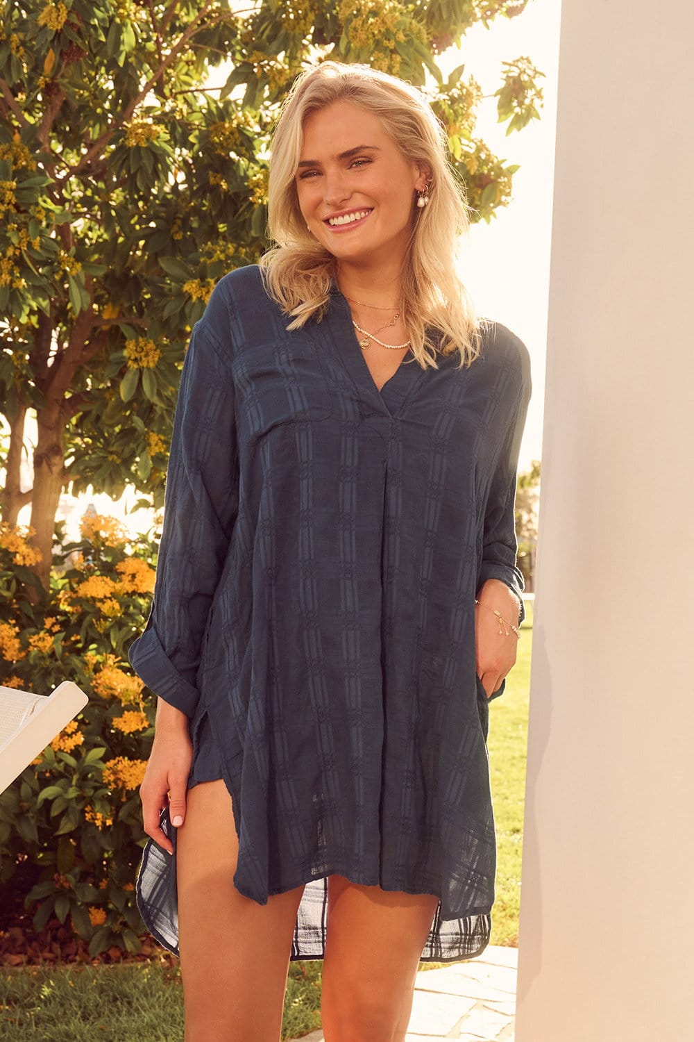 Sunseeker Sunseeker Picnic Painters Shirt Sunseeker Picnic Painters Shirt | Sunseeker Splash Swimwear Shirt