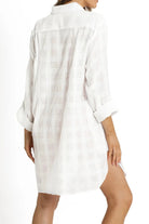 Sunseeker Sunseeker Picnic Painters Shirt - White Sunseeker Picnic Painters Shirt - White Splash Swimwear