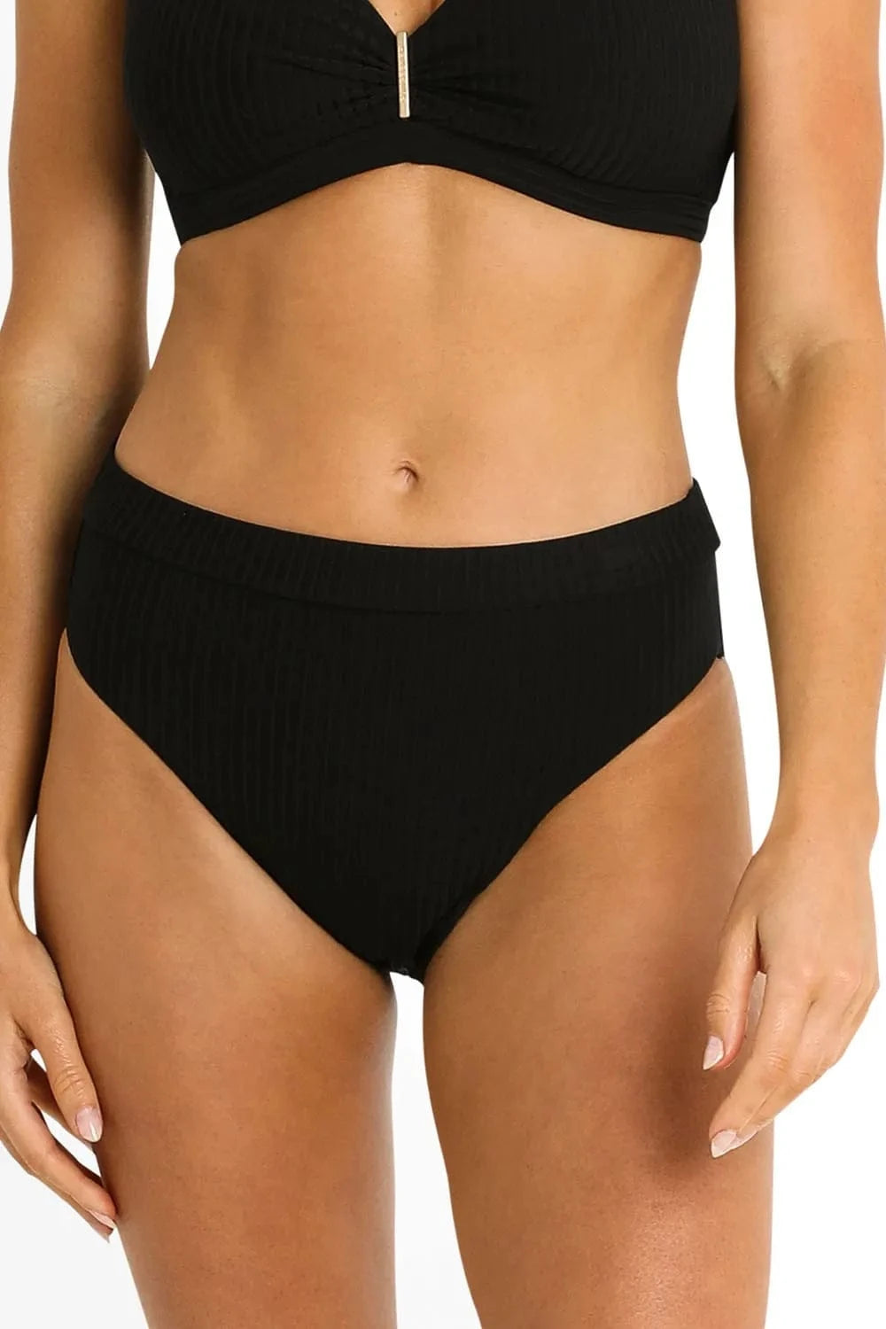 Sunseeker Sunseeker Reset Band Pant - Black SS31581 Sunseeker Reset Band Pant - Black Splash Swimwear AU14/US10 9313513514621