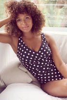 Sunseeker Sunseeker Seoul DD/E Twist Ruched One Piece - Black Sunseeker Seoul DD/E Twist Ruched One Piece - Black Splash Swimwear