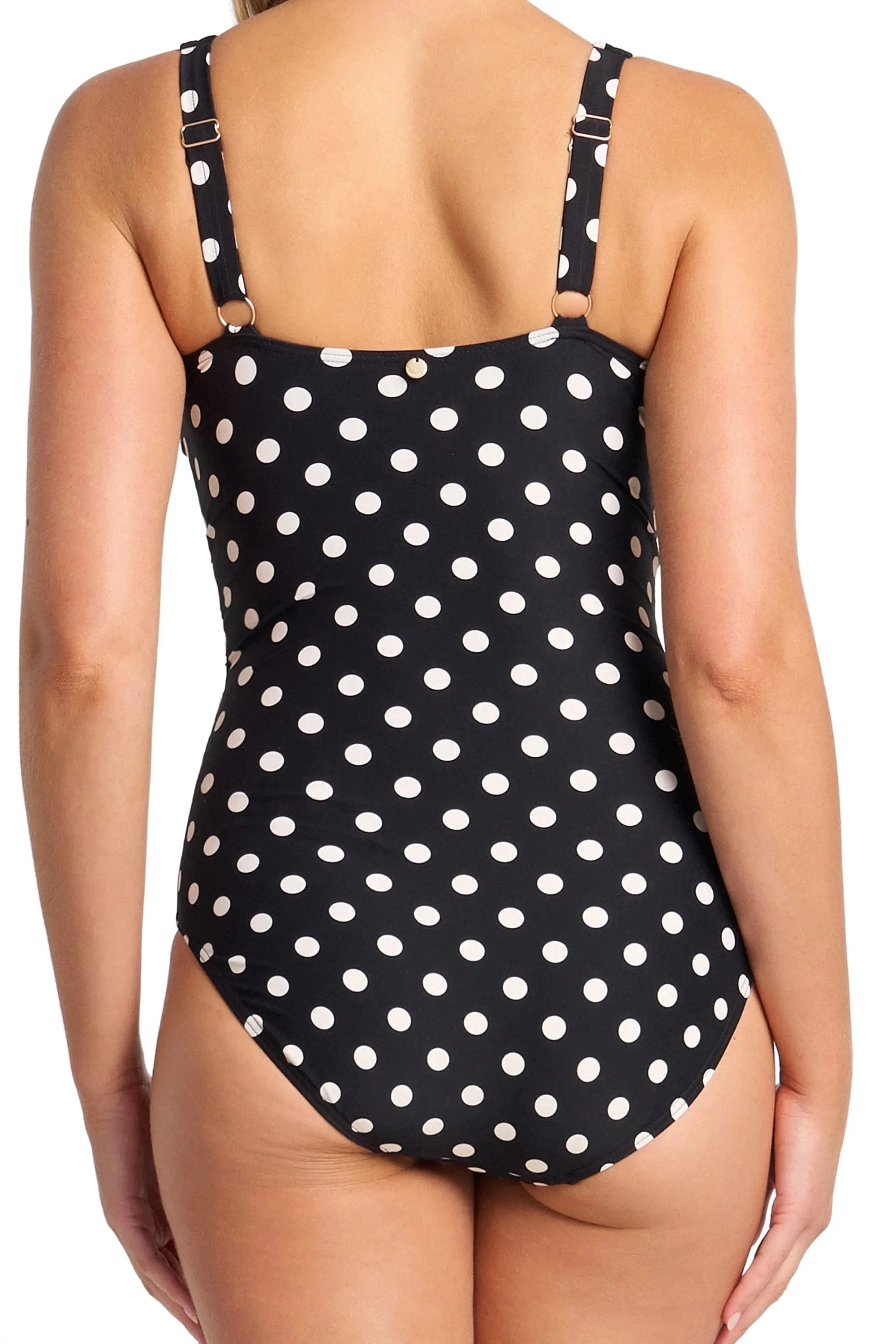 Sunseeker Sunseeker Seoul DD/E Twist Ruched One Piece - Black Sunseeker Seoul DD/E Twist Ruched One Piece - Black Splash Swimwear