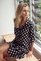 Sunseeker Sunseeker Seoul Frill Button Dress - Black Sunseeker Seoul Frill Button Dress - Black Splash Swimwear