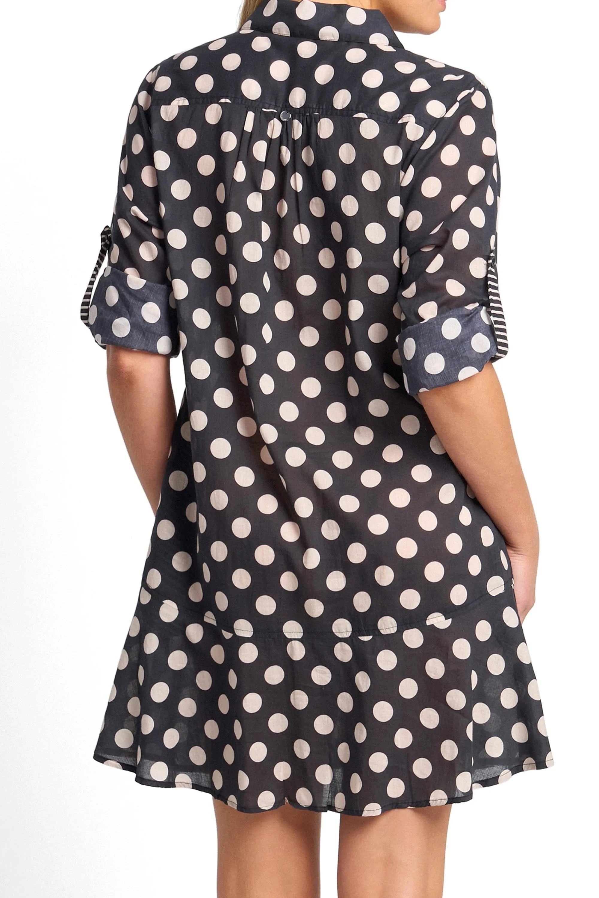 Sunseeker Sunseeker Seoul Frill Button Dress - Black Sunseeker Seoul Frill Button Dress - Black Splash Swimwear