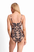Sunseeker Sunseeker Shell City E-F Twist Ruched Front One Piece - Black Sunseeker Shell City E-F Twist Ruched Front One Piece - Black Splash Swimwear One Piece