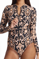 Sunseeker Sunseeker Shell City Gathered Mastectomy Surfer One Piece - Black Sunseeker Basix DD/E Underwire Singlet - Black | Australia Splash Swimwear One Piece Swimwear