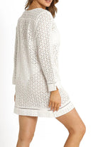 Sunseeker Sunseeker Soho Broderie Cover Up - White Sunseeker Soho Broderie Cover Up - White Splash Swimwear