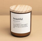 The Commonfolk Dictionary Candle - Beautiful Splash Swimwear Health & Beauty 1000015260