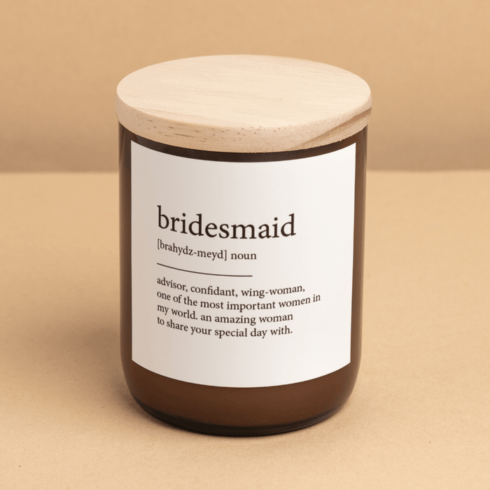 The Commonfolk Dictionary Candle - Bridesmaid* TCCDM37F Splash Swimwear Health & Beauty 1000009527