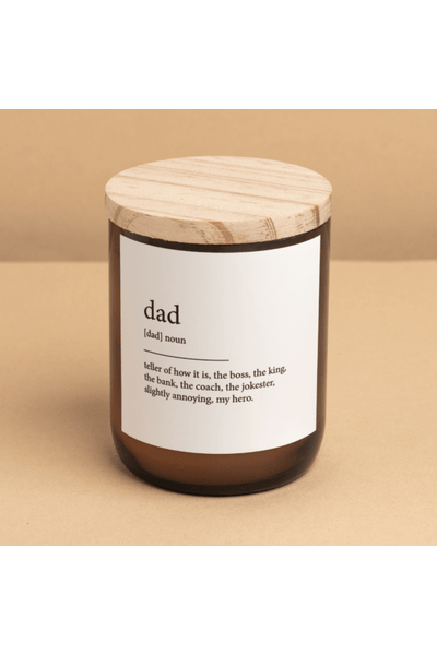 The Commonfolk Dictionary Candle - Dad TCCDM17A Splash Swimwear Health & Beauty 1000008465