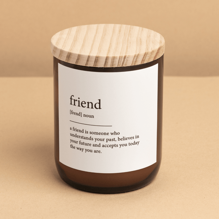 The Commonfolk Dictionary Candle - Friend TCCDM20E Splash Swimwear Health & Beauty 1000008915