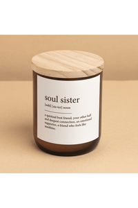 The Commonfolk Dictionary Candle - Soul Sister TCCDM14C Splash Swimwear Health & Beauty 1000008461