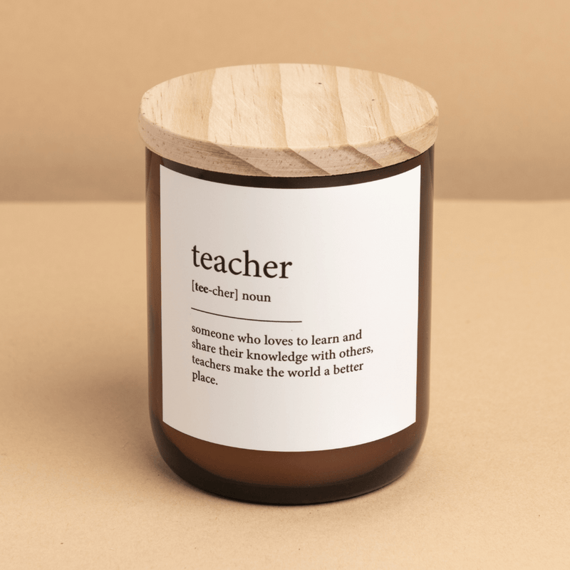 The Commonfolk Dictionary Candle - Teacher* TCCDM18C Splash Swimwear Health & Beauty 1000008906