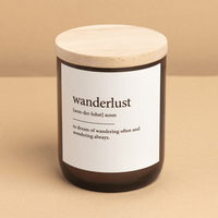 The Commonfolk Dictionary Candle - Wanderlust TCCDM29I Splash Swimwear Health & Beauty 1000008909