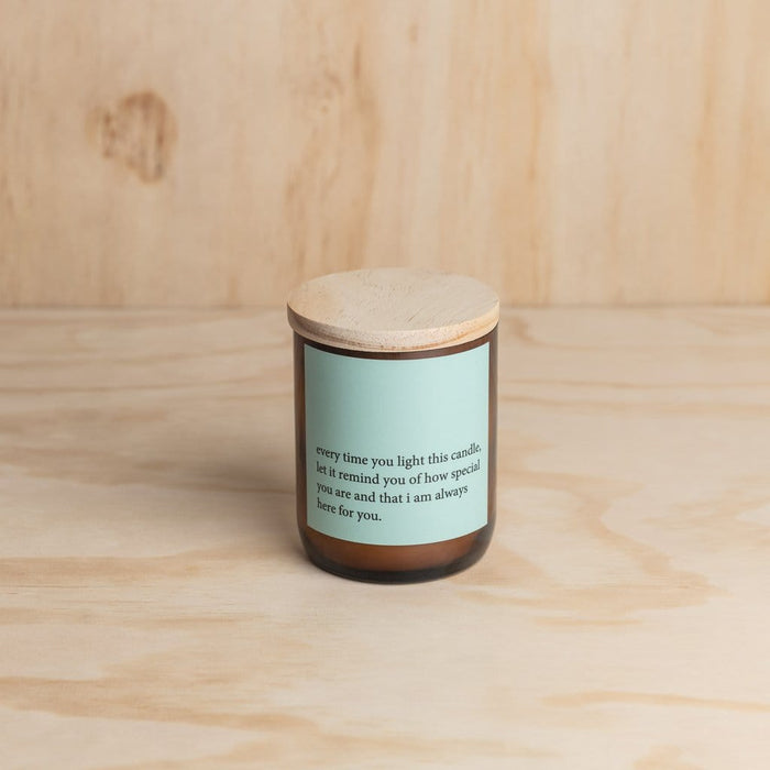 The Commonfolk Heartfelt Quote Candle - Always Here For You TCCH301 Splash Swimwear Health & Beauty 1000010527