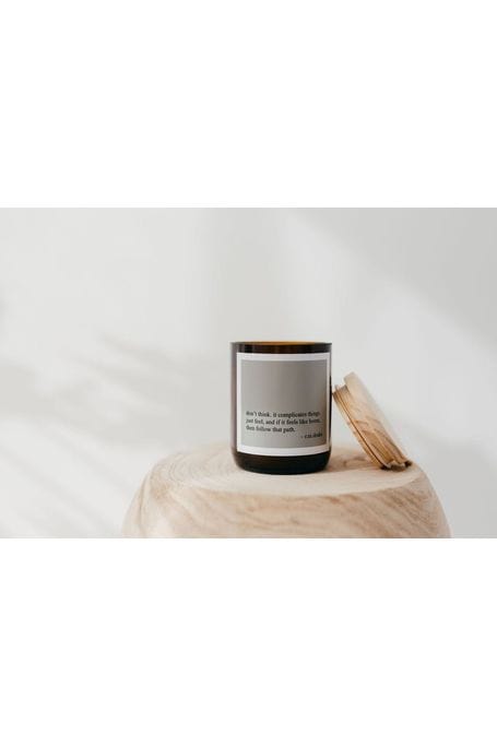 The Commonfolk Heartfelt Quote Candle - Don't think, Just feel TCCH1A Splash Swimwear Health & Beauty 1000008480