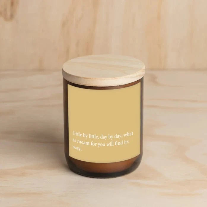 The Commonfolk Heartfelt Quote Candle - Little by Little Heartfelt Quote Candle - Little by Little Splash Swimwear Health & Beauty 1000023681