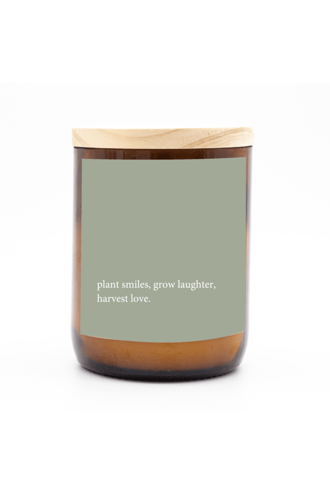 The Commonfolk Heartfelt Quote Candle - Smile, Laughter, Love* TCCH16C Splash Swimwear Health & Beauty 1000008479