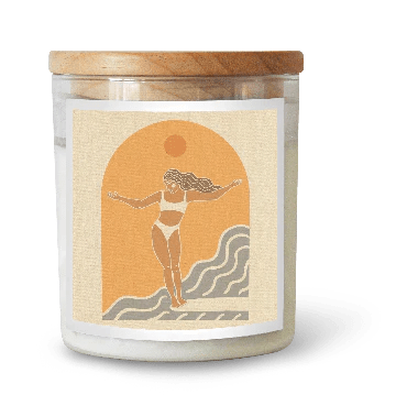 The Commonfolk Wave Chaser ft. Roam Slow Studio Candle - Palm Desert TCC160F Splash Swimwear Health & Beauty 1000013502