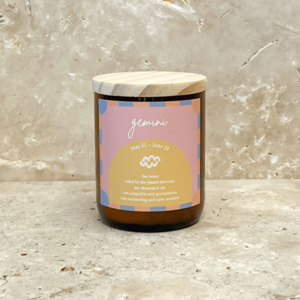 The Commonfolk Zodiac Colour Candle - Gemini Splash Swimwear Health & Beauty 1000017053