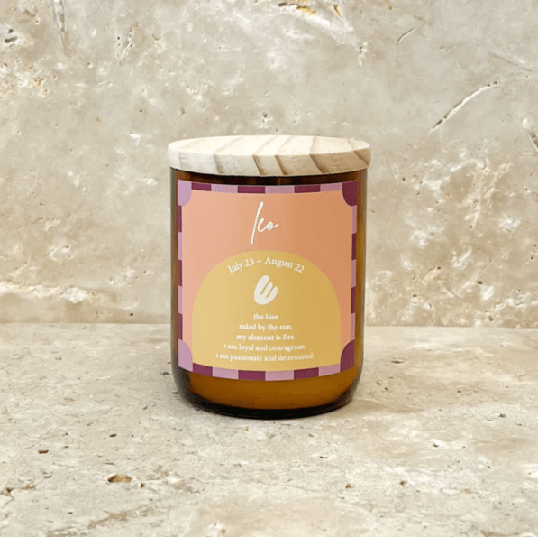 The Commonfolk Zodiac Colour Candle - Leo Splash Swimwear Health & Beauty 1000017046