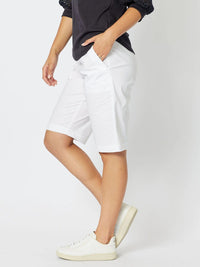 Threadz Womens Shorts Santorini Cotton Pull On Shorts Threadz Santorini Cotton Pull On Shorts