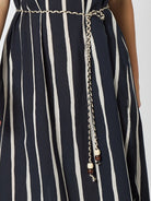 Threadz Threadz Sunset Safari Sleeveless Stripe Print Dress - Black/Ivory Threadz Sunset Safari Sleeveless Stripe Print Dress - Black/Ivory Splash Swimwear Dresses