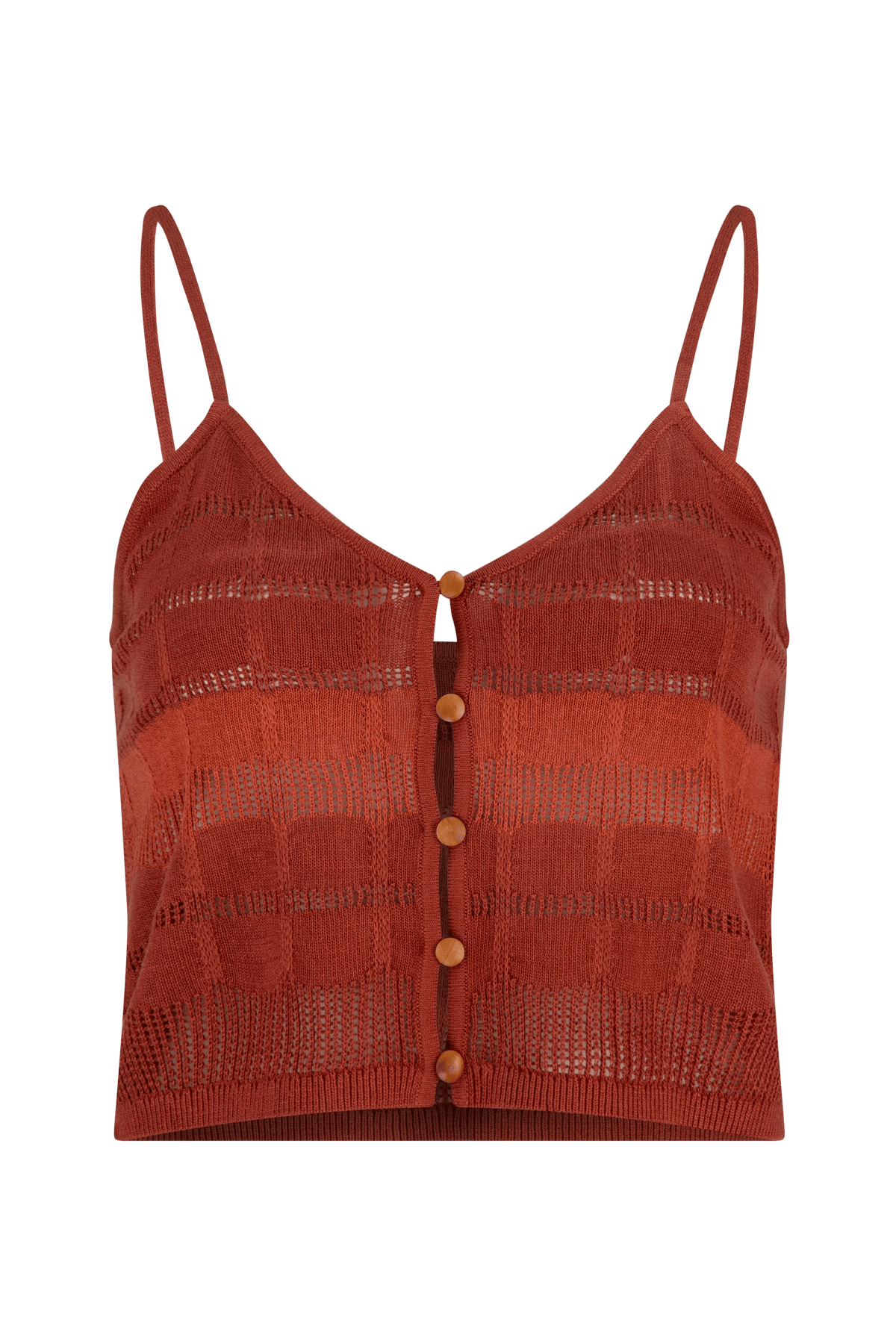 Tigerlily Elisenda Katya Crop - Terracotta Tigerlily Elisenda Katya Crop - Terracotta Splash Swimwear Clothing Top