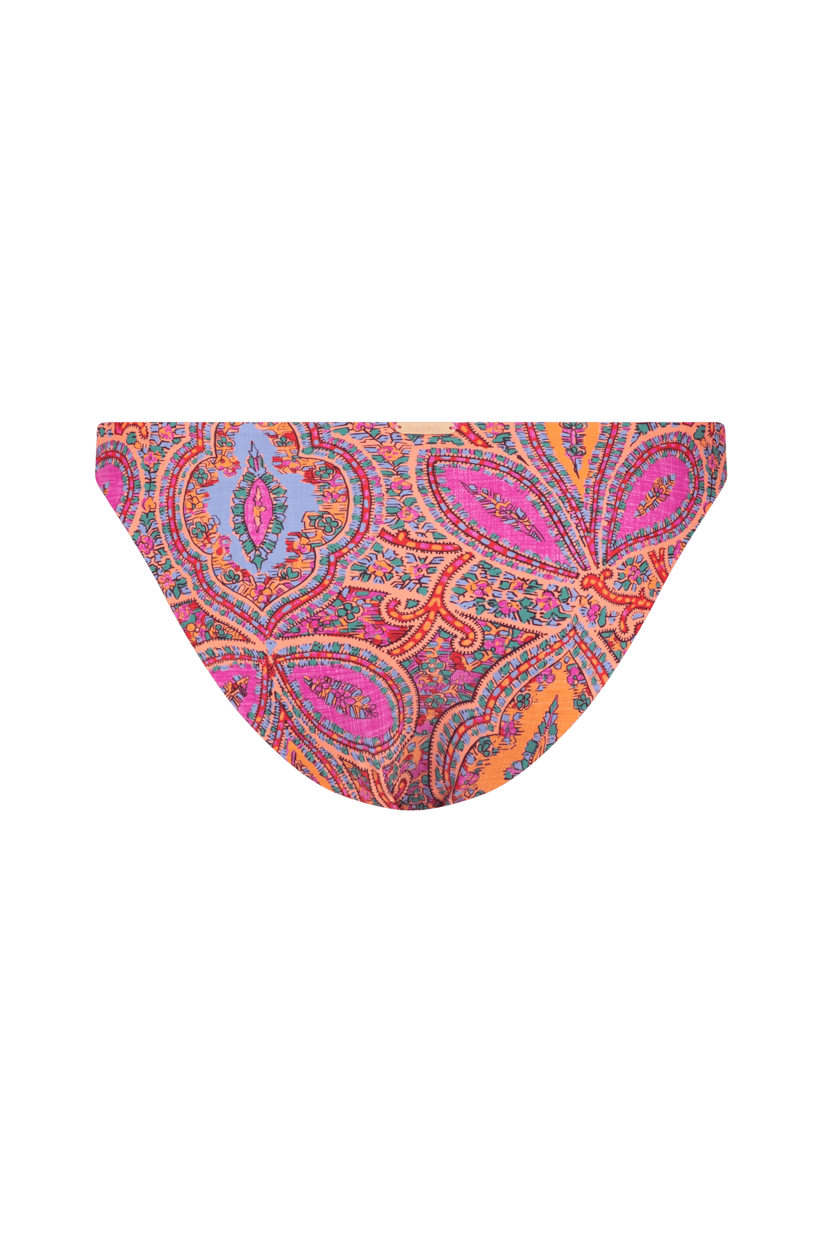 Tigerlily Bikini Set XXS Juliette Dhalia Long Line Tri & Bottom Bikini Set - Boysenberry Cocktail