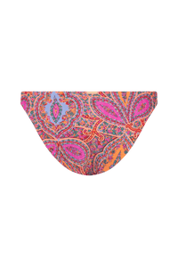 Tigerlily Bikini Set XXS Juliette Dhalia Long Line Tri & Bottom Bikini Set - Boysenberry Cocktail