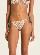 Tigerlily Miranda Bottom - Murasaki Patchwork Tigerlily Swim Classics Tara Tri - Licorice Splash Swimwear Bikini Bottoms