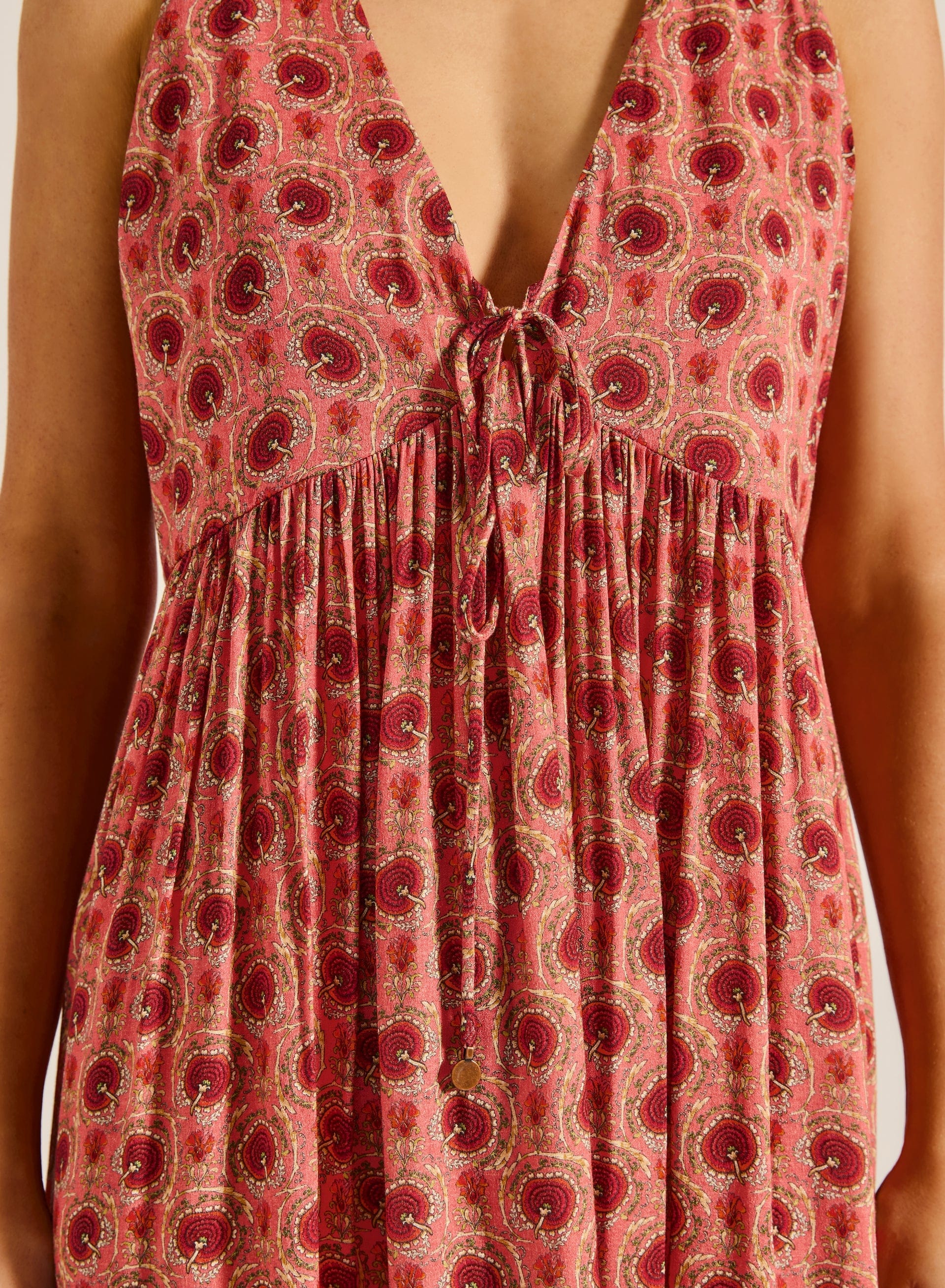 Tigerlily Seafolly Rosellini Pepper Mini Dress - Candy Seafolly Rosellini Pepper Mini Dress - Candy Splash Swimwear Mini Dress