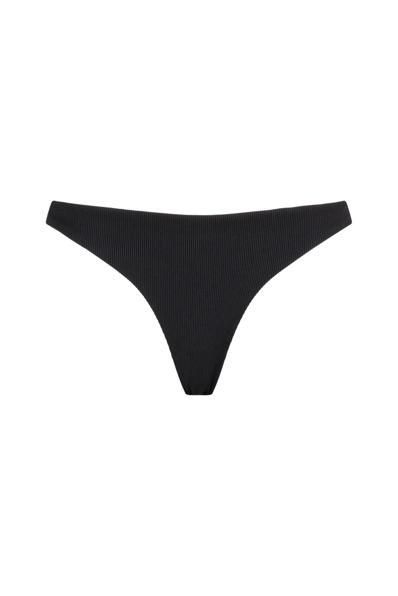 Tigerlily Swim Classics Tiger Bottom - Licorice Tigerlily Swim Classics Tiger Bottom - Licorice Splash Swimwear Cheeky Bikini Bottoms