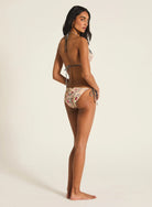 Tigerlily Tara Tri - Murasaki Patchwork Tigerlily Swim Classics Tara Tri - Licorice Splash Swimwear Bikini Tops