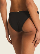 Tigerlily Tiger Bottom - Black Tigerlily Swim Classics Tara Tri - Licorice Splash Swimwear Bikini Bottoms