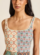 Tigerlily Tigerlily Charli Carmen One Piece Tigerlily Swim Classics Hot Elle One Piece - Licorice Splash Swimwear