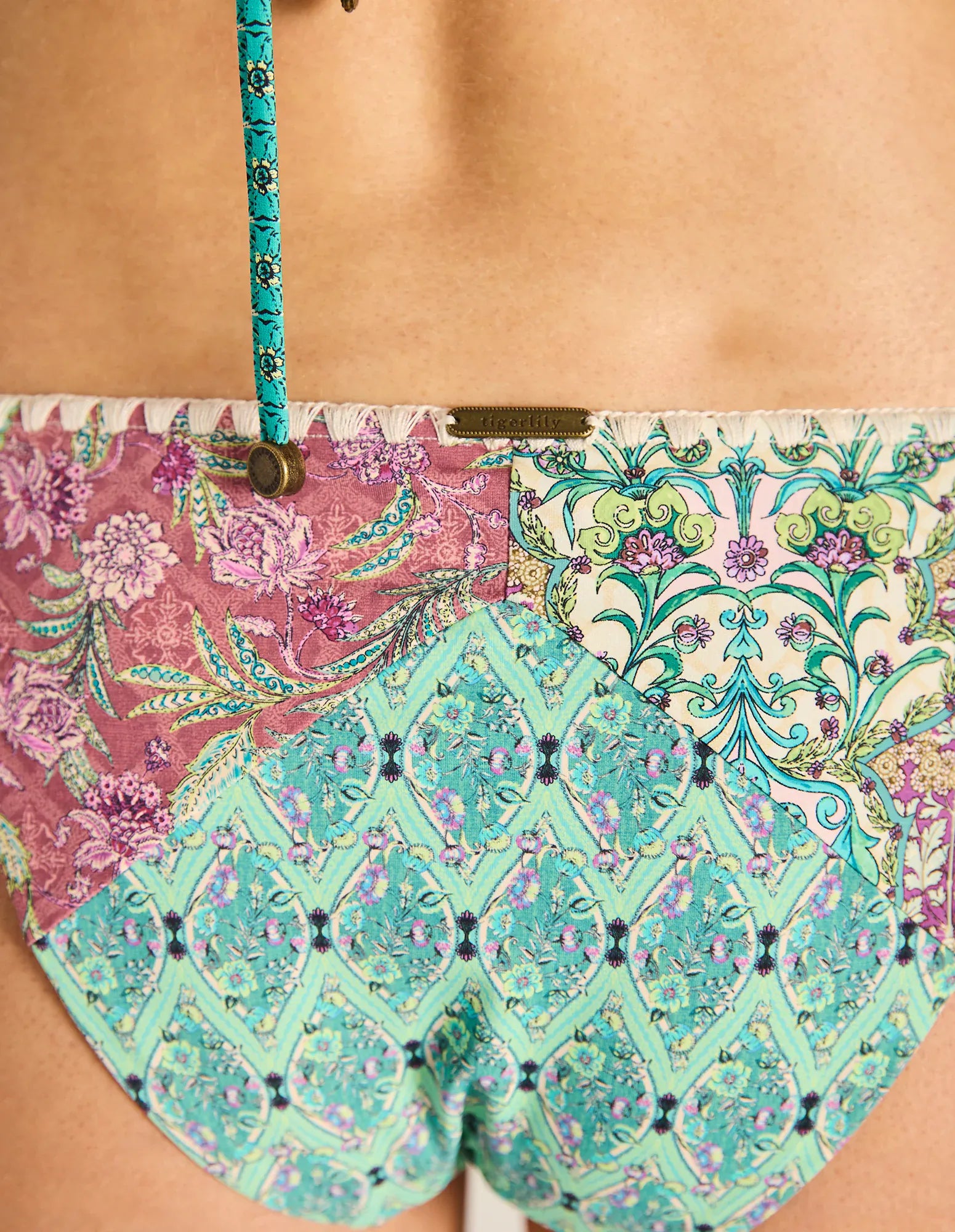 Tigerlily Tigerlily Floriana Miranda Bikini Bottom - Floriana Tigerlily Floriana Miranda Bikini Bottom - Floriana Splash Swimwear Bikini Bottoms