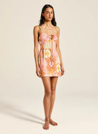 Tigerlily Tigerlily Herra Olive Mini Dress Tigerlily Herra Olive Mini Dress Splash Swimwear