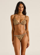Tigerlily Tigerlily Jungle Christie Long Line Tri & Miranda Bottom Bikini Set - Animal T762576+T762577-XXS Tigerlily Jungle Christie Long Line Tri & Miranda Bottom Bikini Set - Animal Splash Swimwear Bikini Set XXS 65751411031513